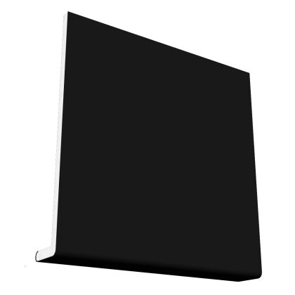 Image for Freefoam 225mm Plain Fascia 10mm 5m Black FW225BL