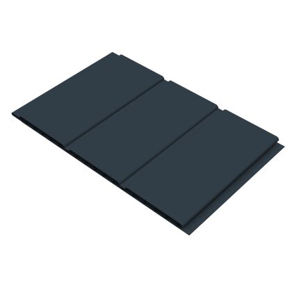 Image for Freefoam 300mm Hollow Soffit 5m Anthracite Grey F112AG