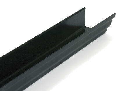 Image for Brett Martin 106mm x 2m Prostyle (Ogee) Cast iron Effect Gutter Black BR081CI