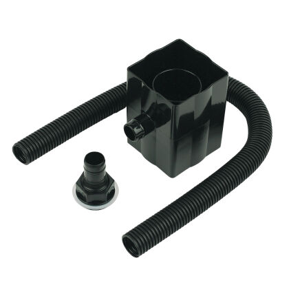 Image for Floplast Black FloSaver 65mm Square & 68mm Round Rainwater Diverter RVS1B