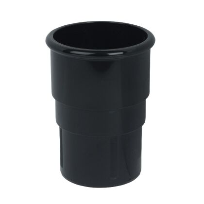 Image for Floplast 50mm Black Round MiniFlo Pipe Socket RSM1B