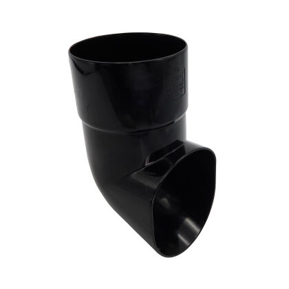 Image for Floplast 80mm Black Downpipe Shoe RBH3B