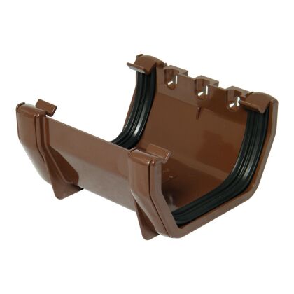 Image for Floplast 114mm Square Brown Union Bracket RUS1BR