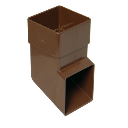 Image for Floplast 65mm Square Brown Shoe RBS3BR