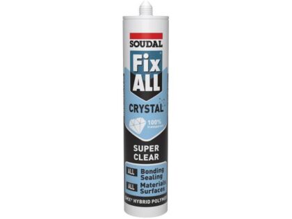 Image for Soudal FixAll Crystal 290ml 118779 FACRY