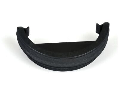 Image for Brett Martin Cascade Cast Iron Style Round Gutter 112mm External Stopend BR047CI