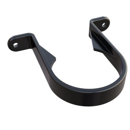 Image for Freefoam Round Pipe Clip Black FRR526BL