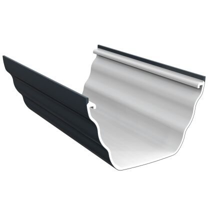 Image for Freefoam Ogee Gutter 4m Anthracite Grey FOG400AG