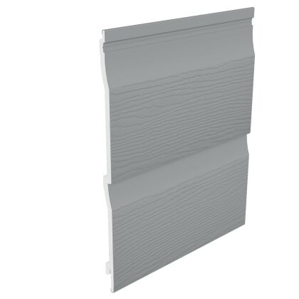 Image for Freefoam 333mm Double Shiplap Cladding Storm Grey 5m FCD333ESG