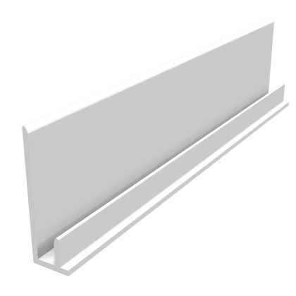 Image for Freefoam Cladding Starter Trim 3m White FCF2123