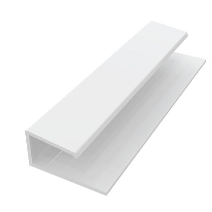 Image for Freefoam Universal Edge Trim 3m White FC302E3