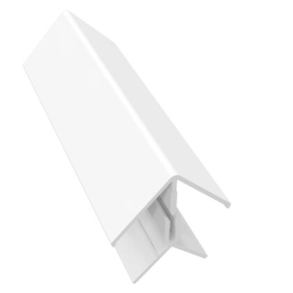 Image for Freefoam 2 Part External Corner Trim 3m White FC304E3