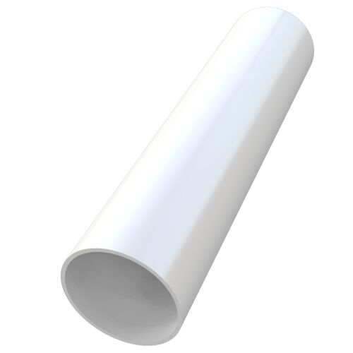 Image for Freefoam Round Pipe 4m White FRP400