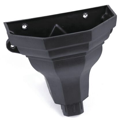 Image for Brett Martin Ogee Cast Iron Effect Hopper Medium Black (suitable for 68mm Round or 65mm Square Pipe) BRH2