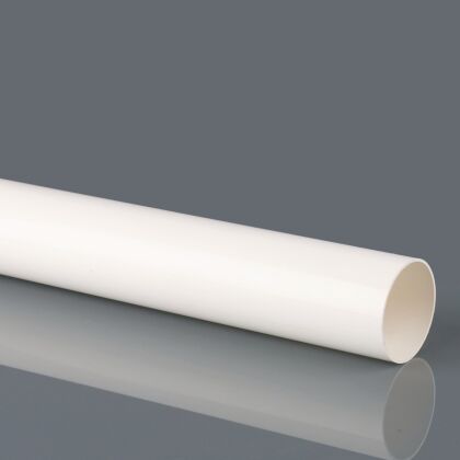 Image for Brett Martin 110mm Soil Pipe 3m Plain Ended White BS403W