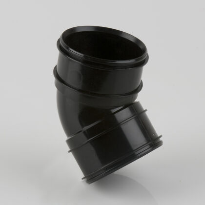 Image for Brett Martin 110mm 135° Soil Pipe Double Solvent Soocket Bend Black BS474B