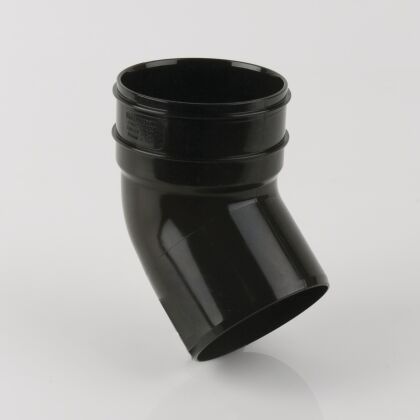 Image for Brett Martin 110mm 135° Soil Pipe Single Solvent Socket Bend Black BS484B