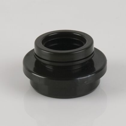 Image for Brett Martin 32mm Push Fit 2.5° Angled Boss Adaptor Black BW4B