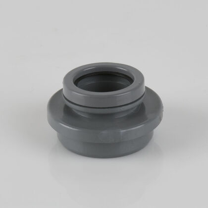 Image for Brett Martin 40mm Push Fit 2.5° Angled Boss Adaptor Grey BW5G