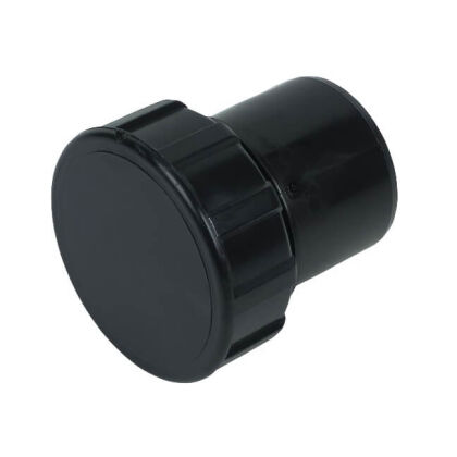 Image for Floplast 32mm Black ABS Access Plug WS30B