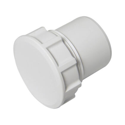 Image for Floplast 32mm White ABS Access Plug WS30W