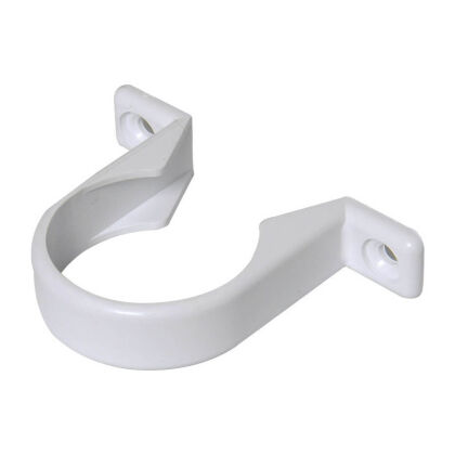 Image for Floplast 40mm White ABS Pipe Clip WS35W