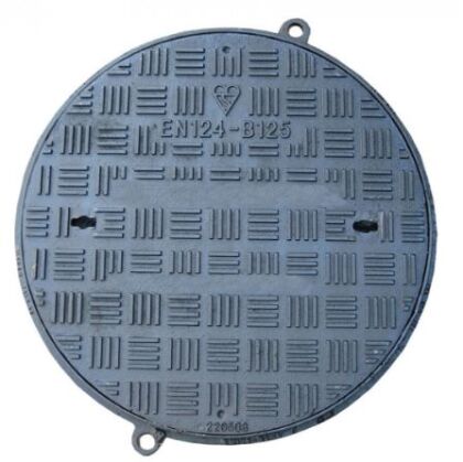 Image for Floplast 450mm A15 Rated Ductile Iron Cover / Frame D934