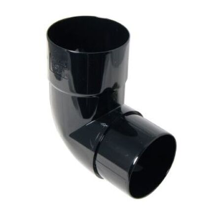 Image for Floplast 80mm Black Downpipe 92.5* Offset Bend RBH1B