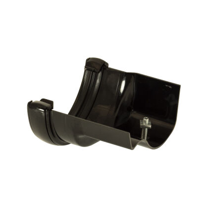 Image for Floplast Black Half Round To Ogee Adaptor - RH RD3B