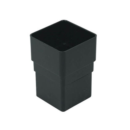 Image for Floplast 65mm Square Black Pipe Socket RSS1B