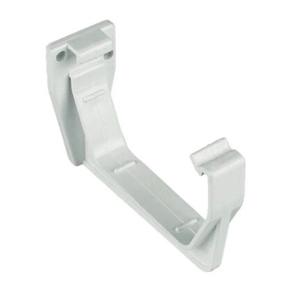 Image for Floplast 114mm Square White Fascia Bracket RKS1W