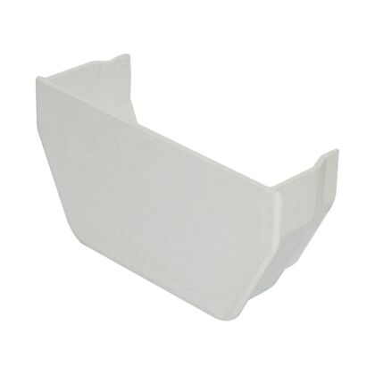 Image for Floplast 114mm Square White Internal Stopend RES2W