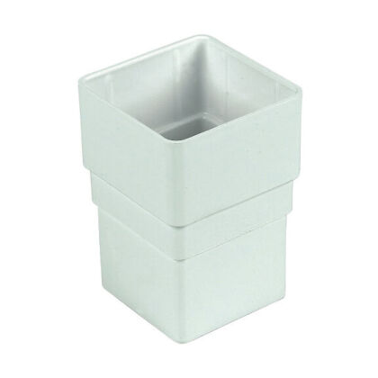 Image for Floplast 65mm Square White Pipe Socket RSS1W