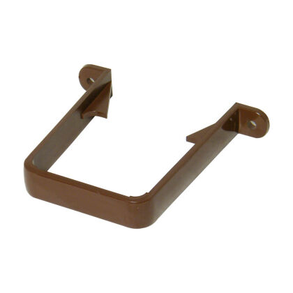 Image for Floplast 65mm Square Brown Pipe Clip RCS1BR