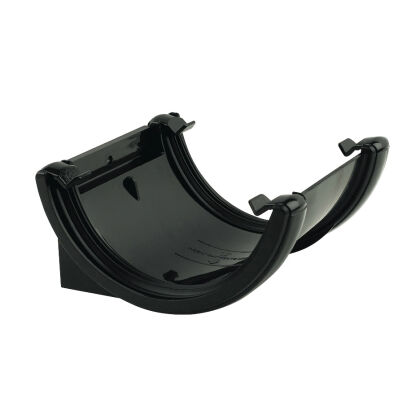 Image for Floplast Gutter Black HR 112mm Union Bracket RU1B HRGBL 256344 STOCK