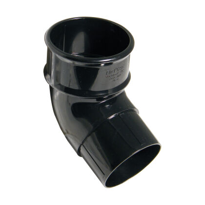 Image for Floplast Pipe Black 68mm Round 112.5 Deg Offset Bend RB2B HRGBL 256352 STOCK